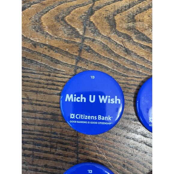 2013 PENN STATE CITIZENS BANK COMPLETE FOOTBALL SEASON SLOGAN BUTTON SET - Picture 5 of 5